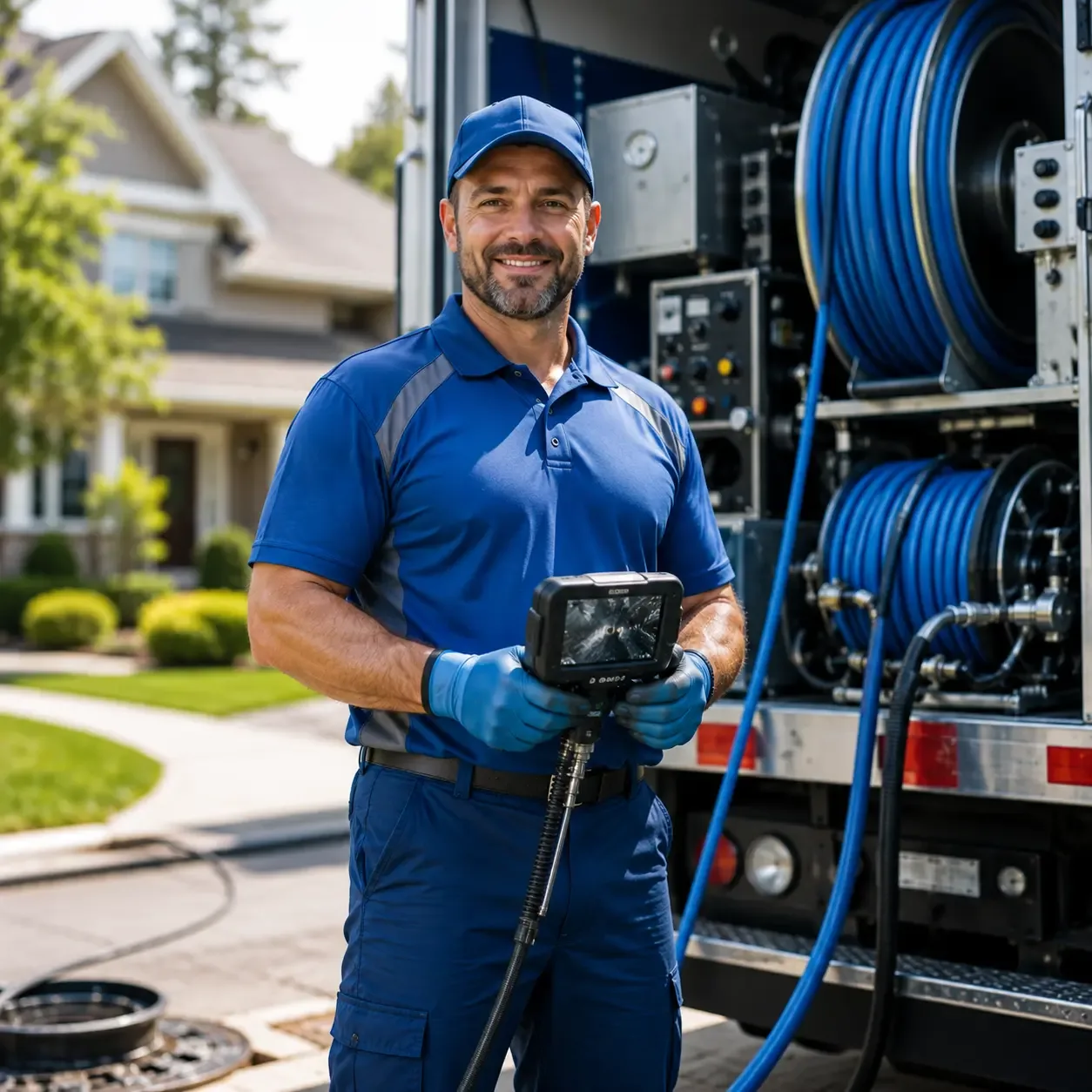 Local outdoor drain cleaning specialists in Prompton, PA